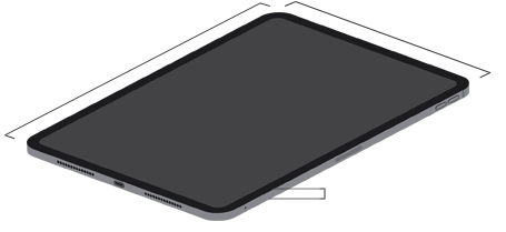 11 英寸 iPad Pro 的尺寸