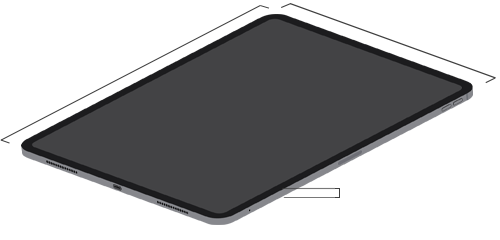 13 英寸 iPad Pro 的尺寸